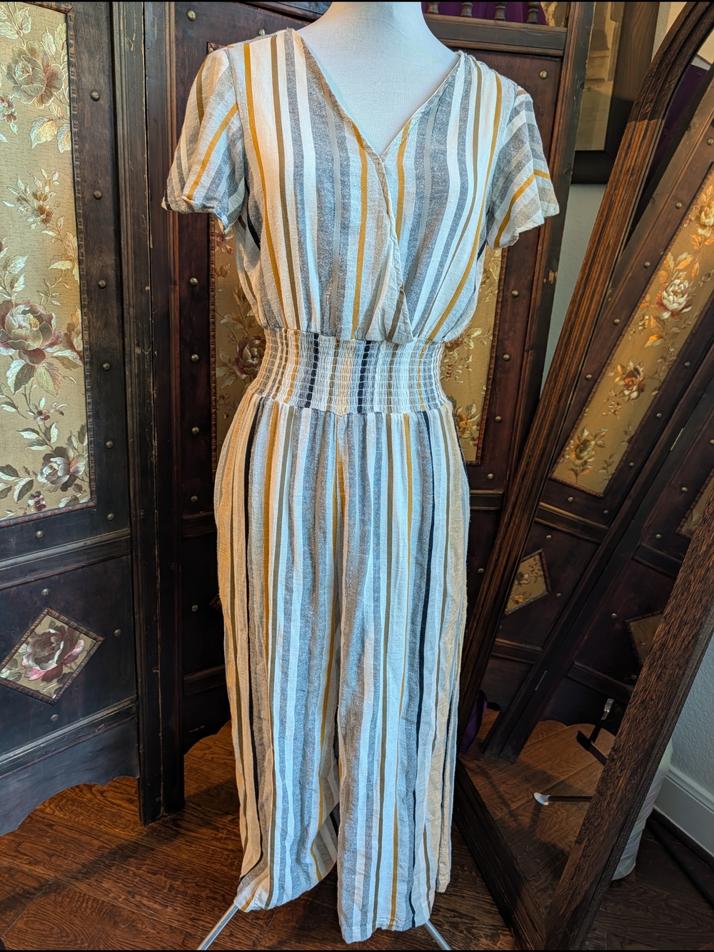Magic Linen Blend Jumpsuit